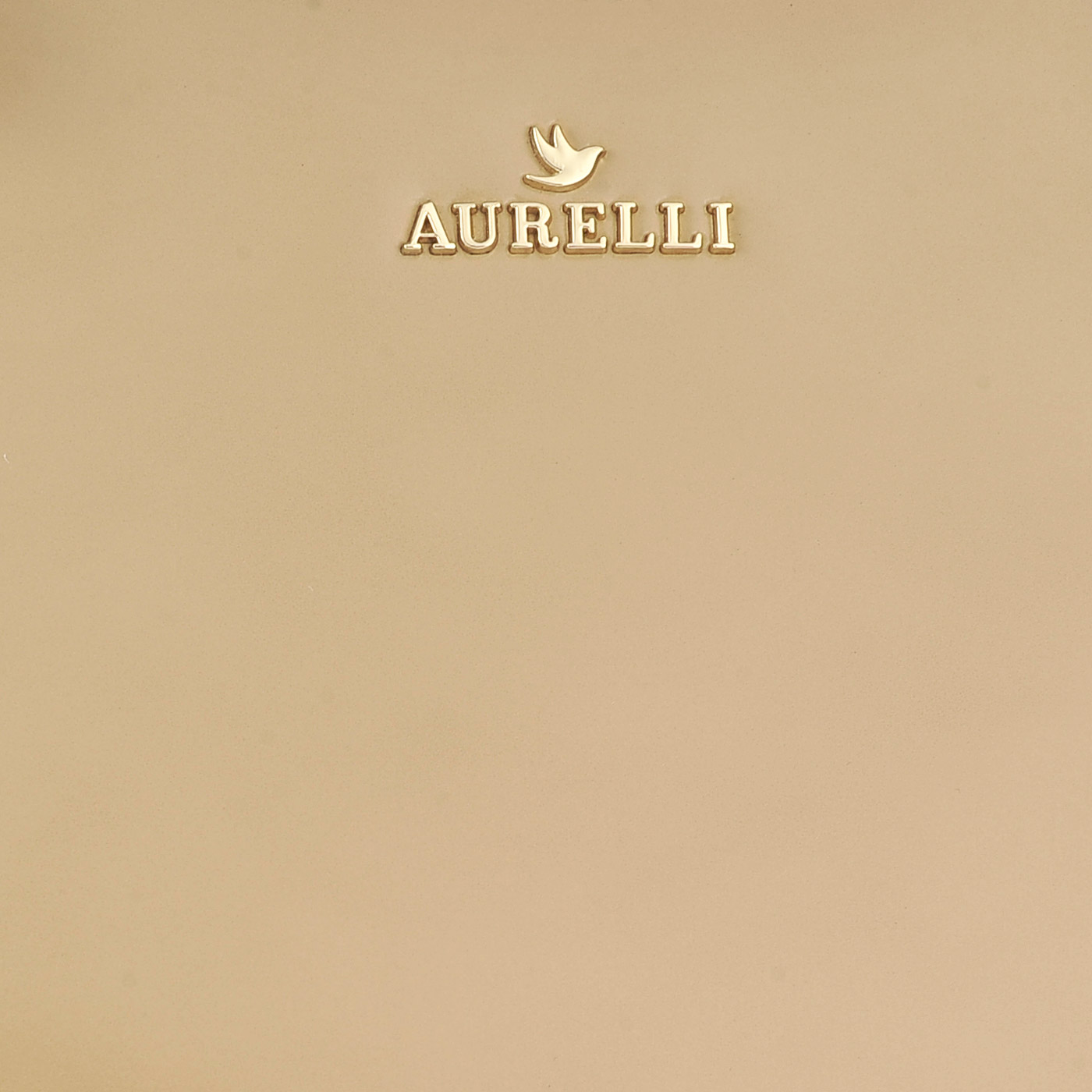 Вместительная сумка из натуральной глянцевой кожи Aurelli 