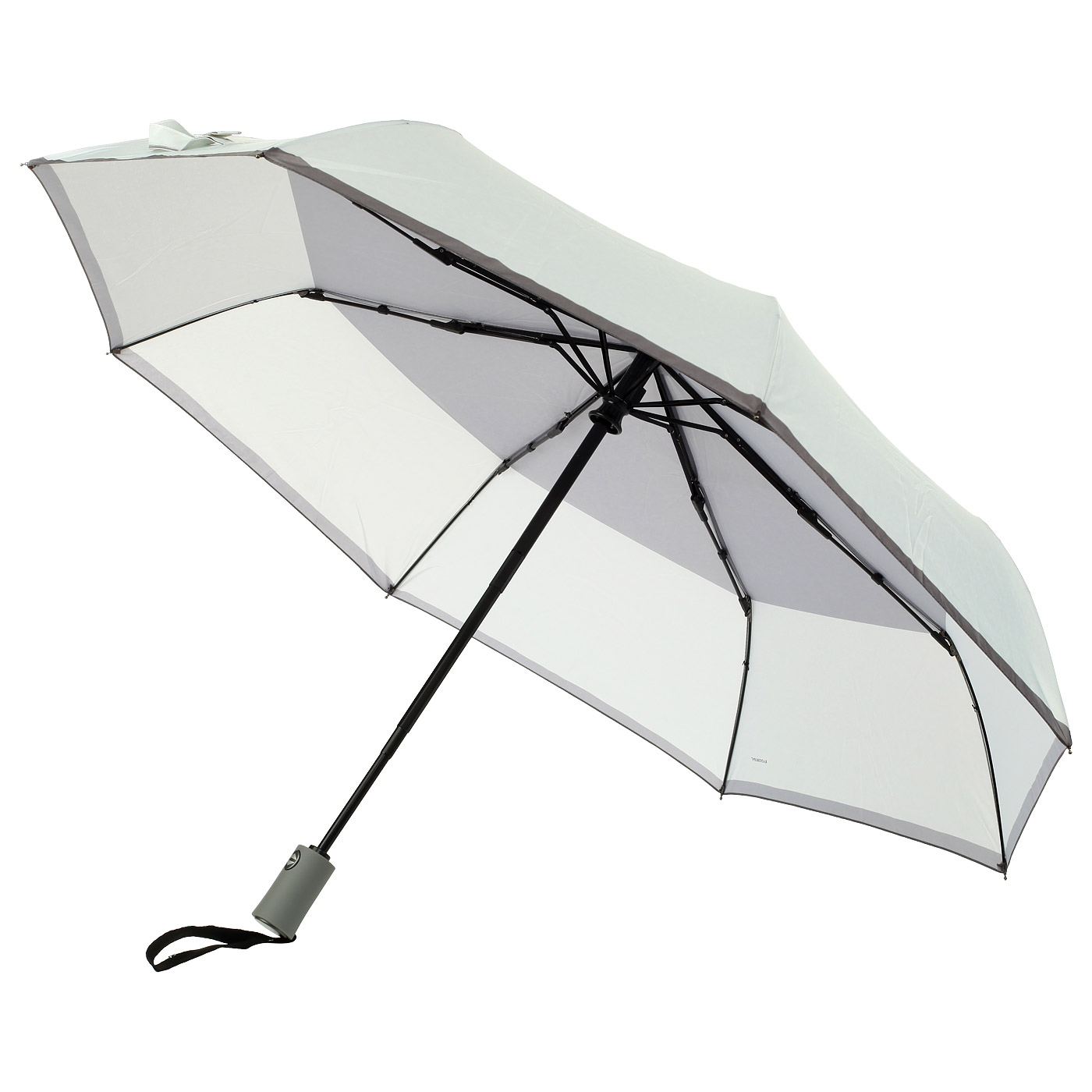 Серый зонт-автомат Raindrops 