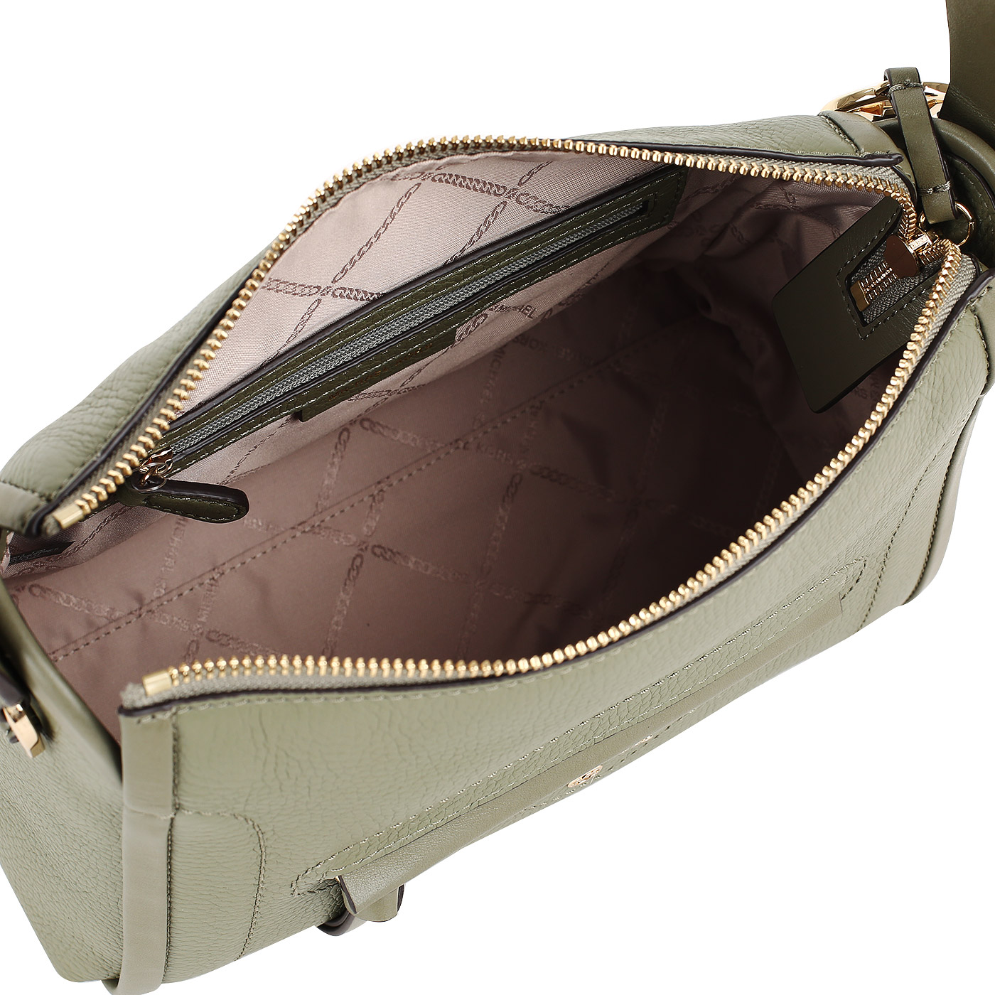 Сумка из зернистой кожи Michael Kors Carine