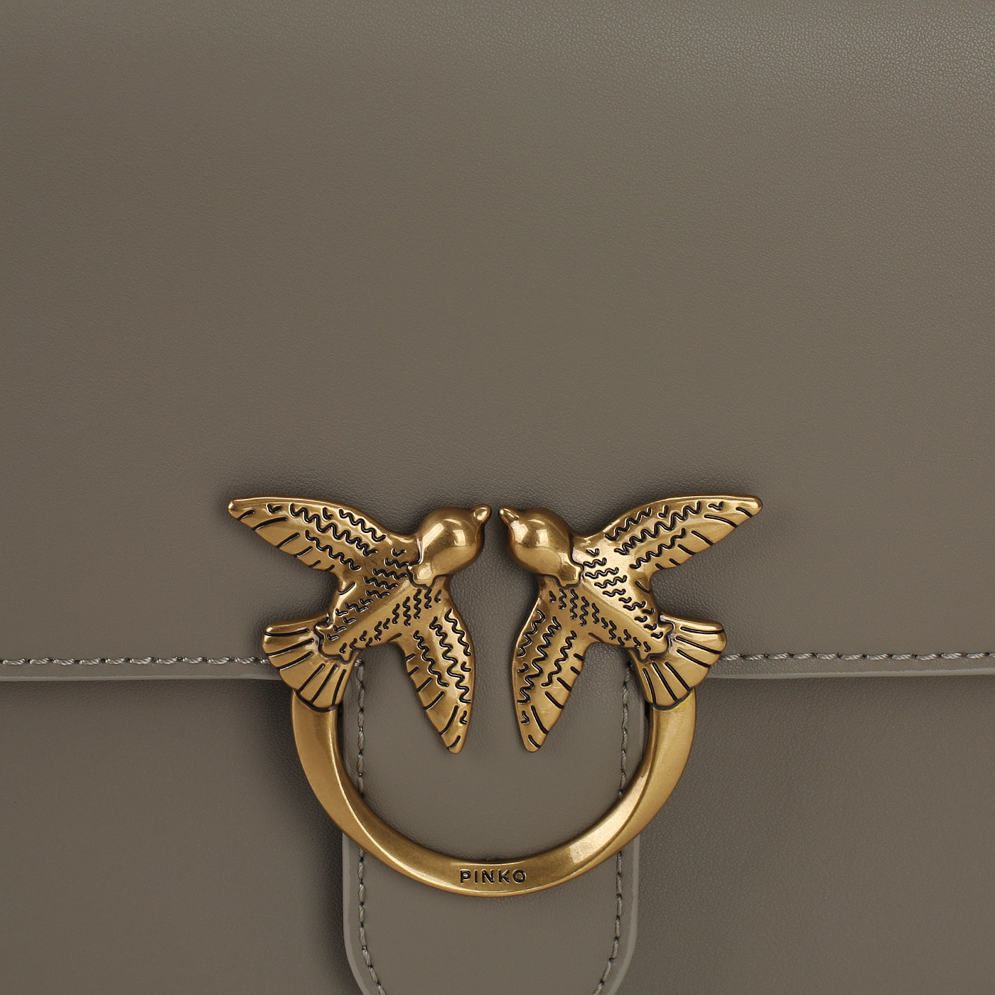 Кожаная сумка Pinko Love One