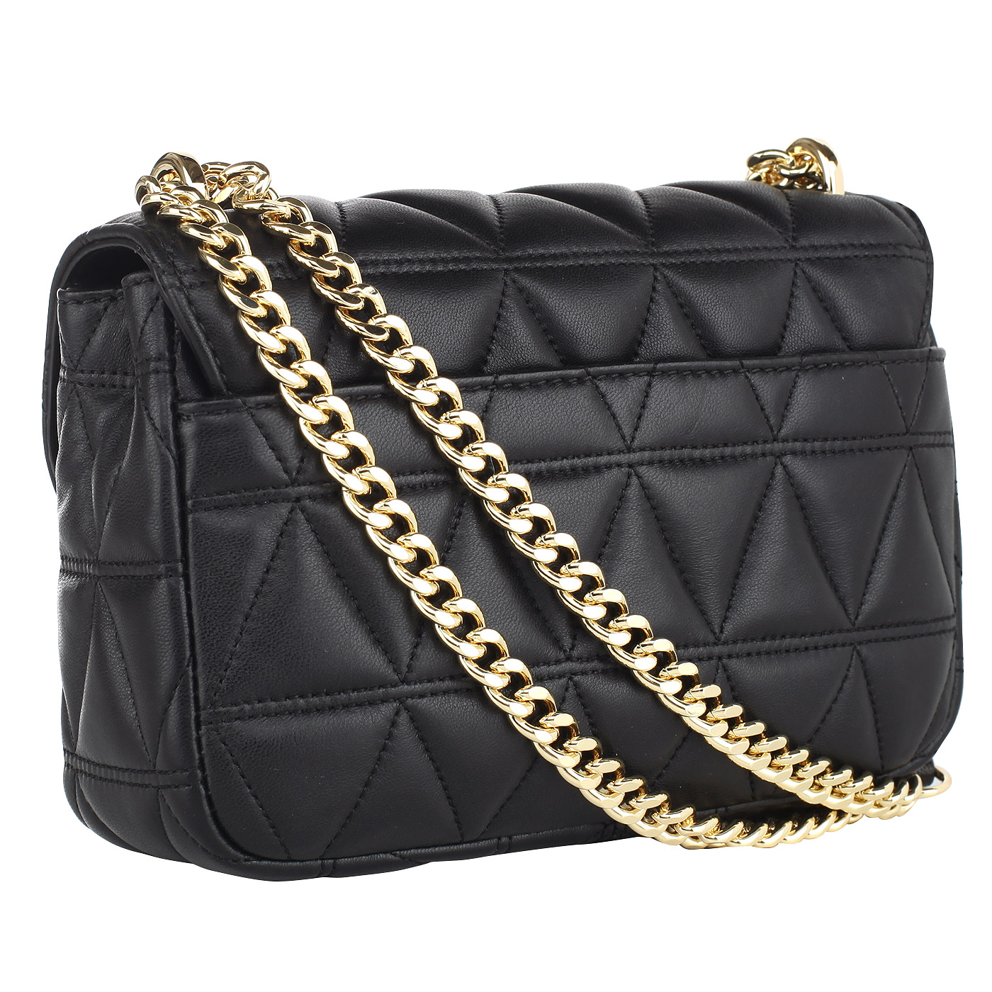 Женская стеганая сумка из натуральной кожи Michael Kors Sloan