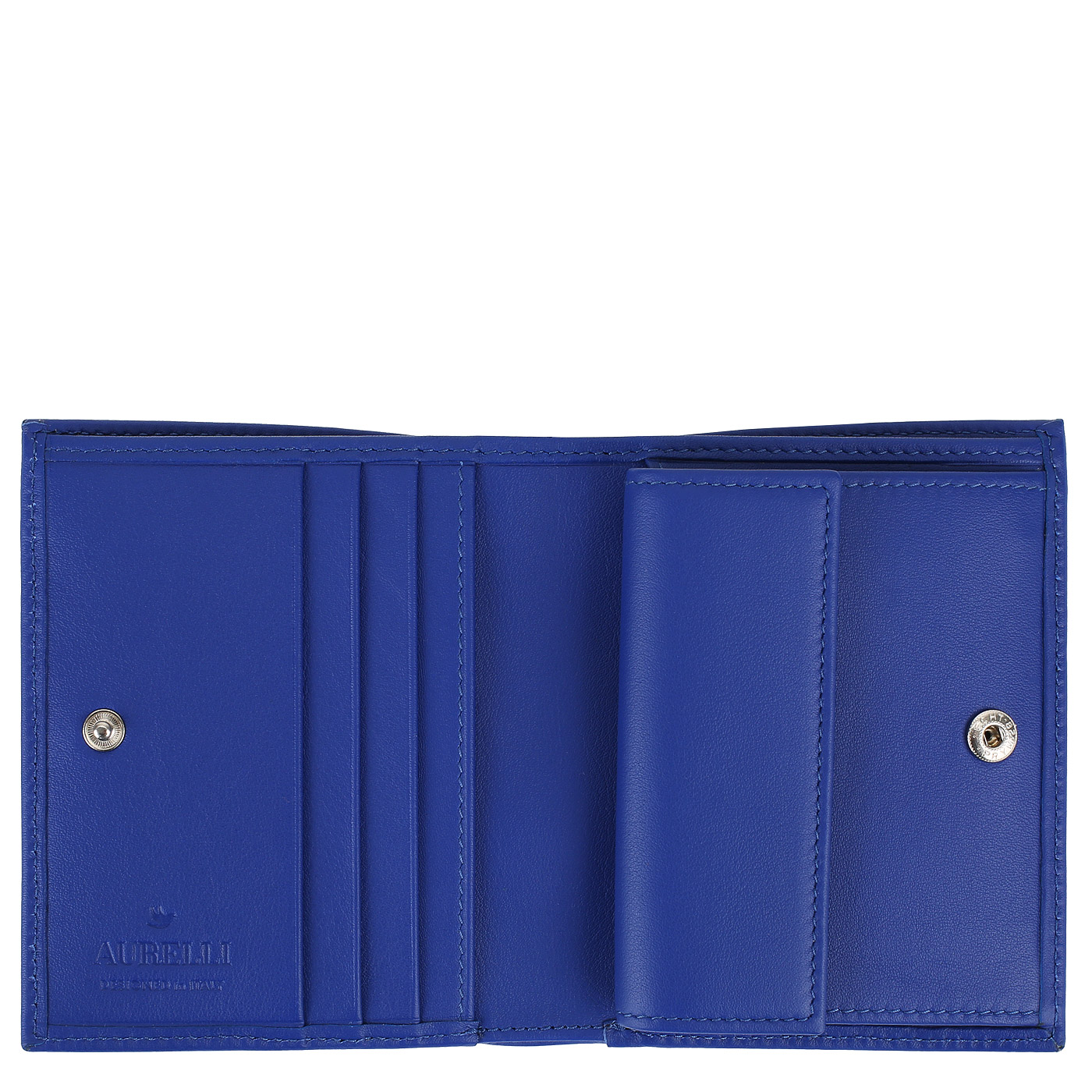 Кошелек складной на кнопке Aurelli Ocean