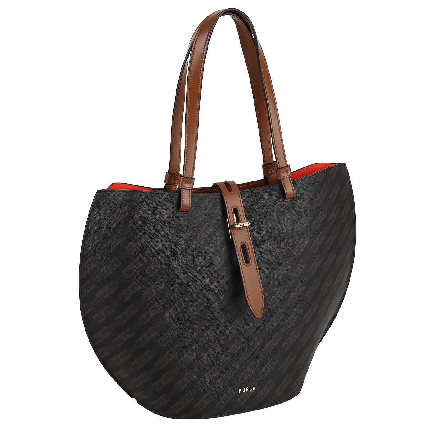 Кожаная сумка Furla Unica