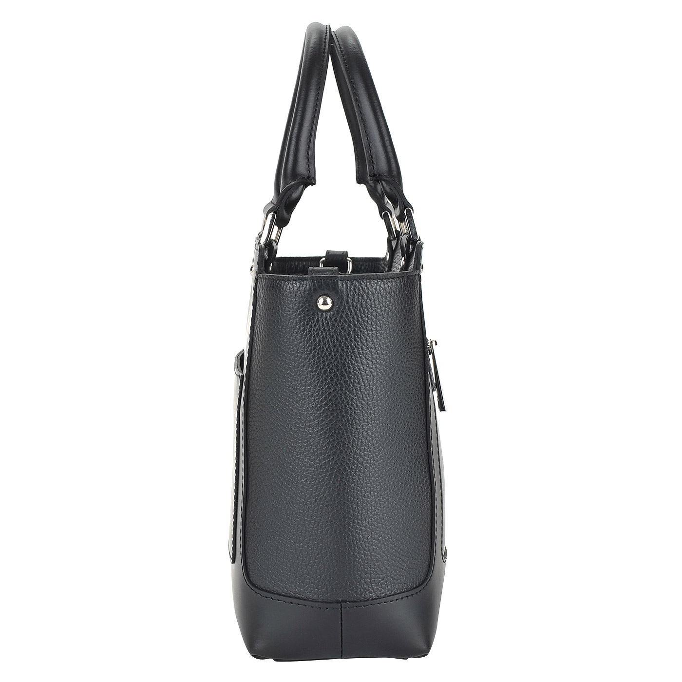Женская сумка из комбинированной кожи с плечевым ремешком Chatte 