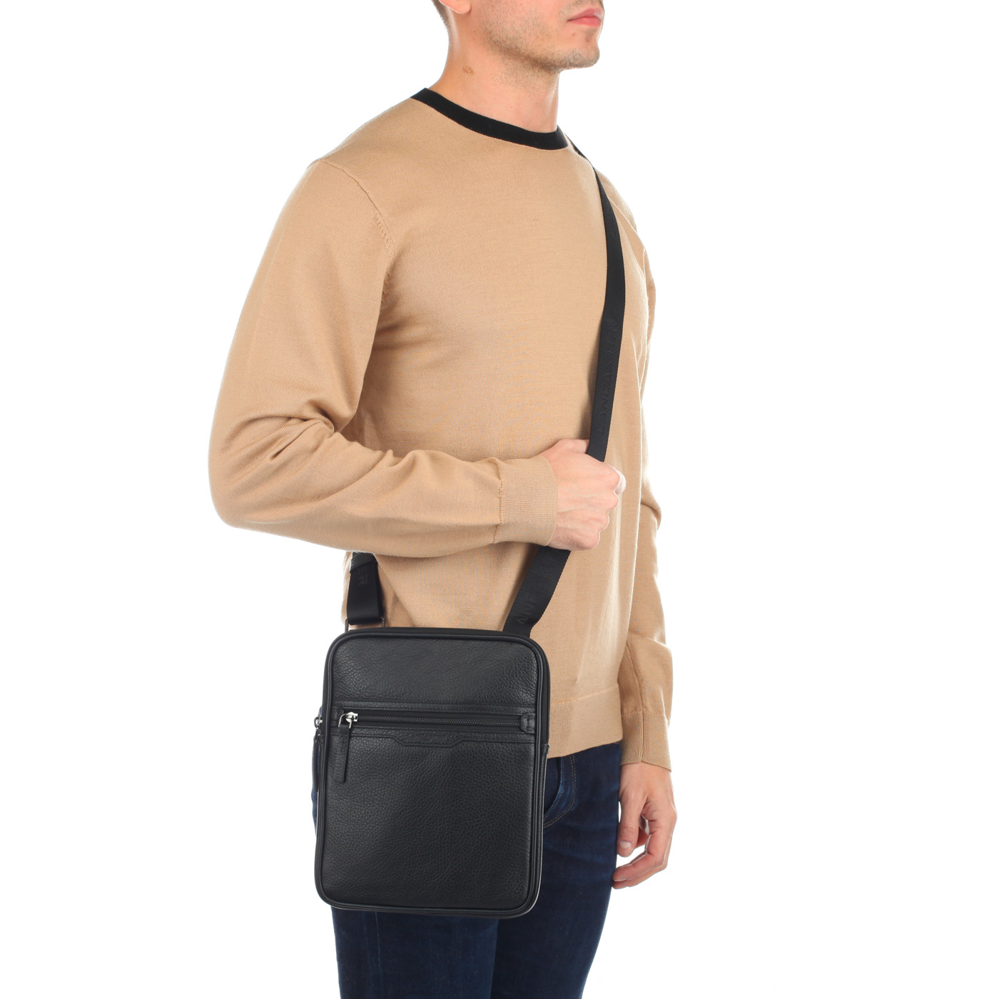 Мужская сумка-планшет из натуральной кожи Lancaster Gentlemen