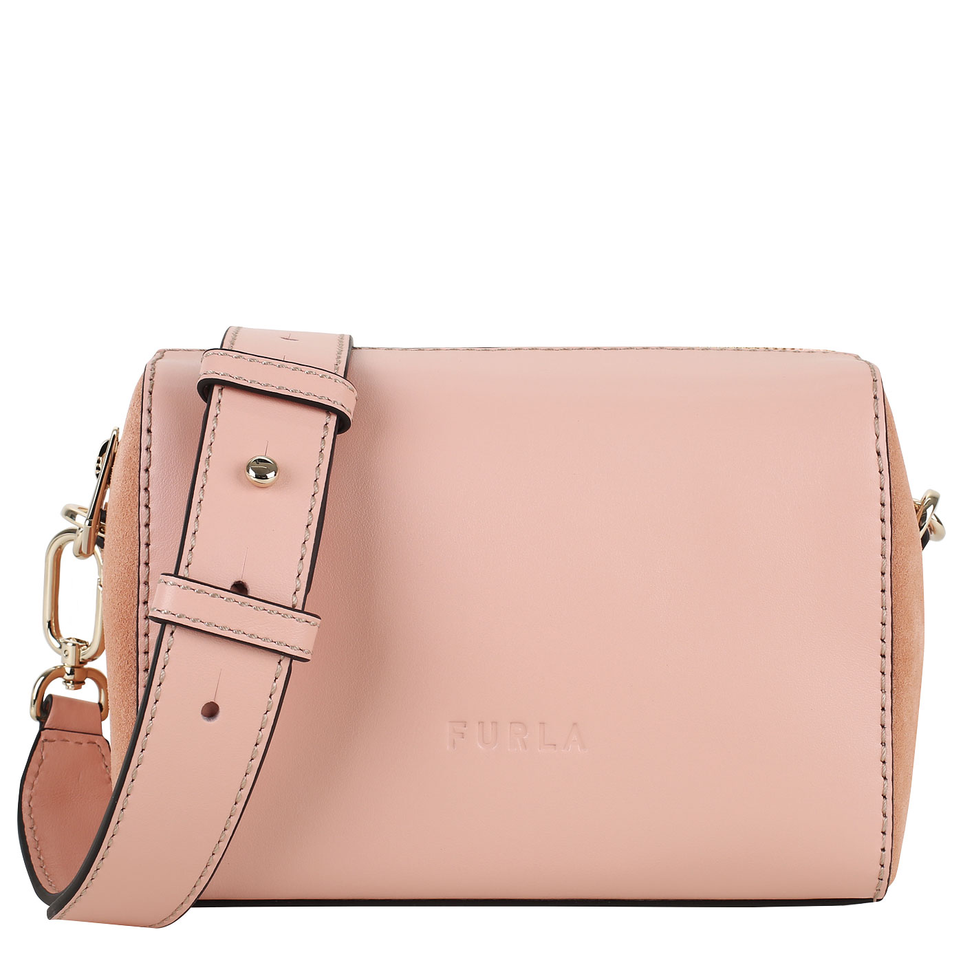 Furla Сумка с замшевой вставкой
