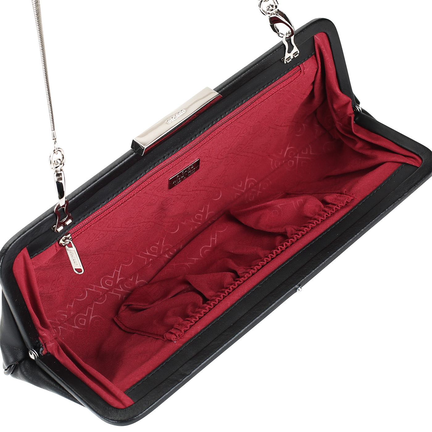 Женский клатч из черной кожи Picard Auguri