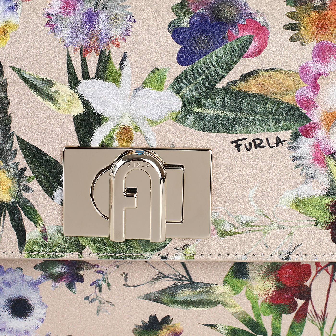 Сумка с цветочным принтом Furla 1927