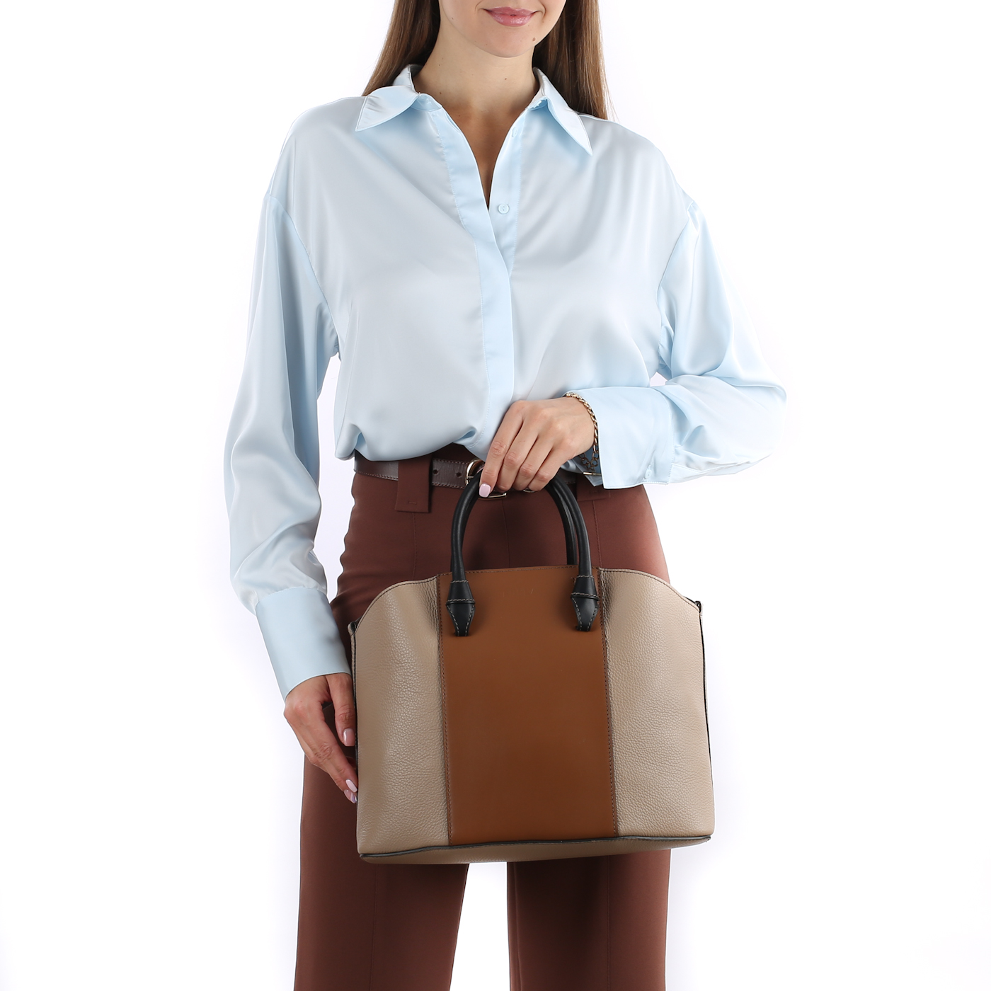 Кожаная сумка Furla Miastella