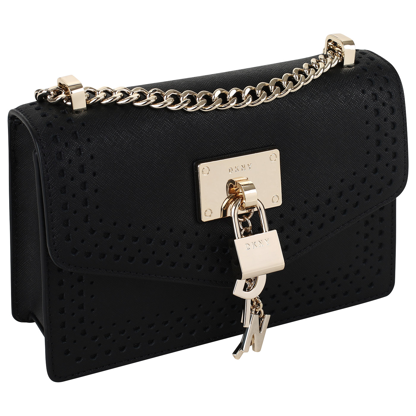 Сумочка из сафьяновой кожи DKNY Elissa