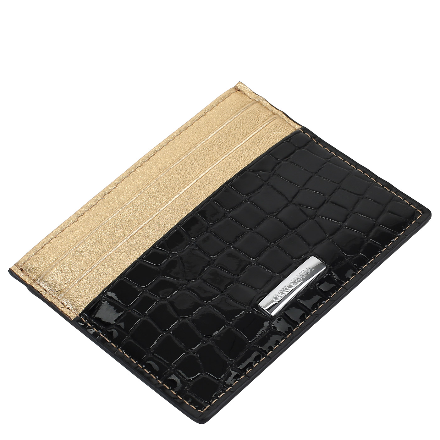 Кожаная визитница Neri Karra 