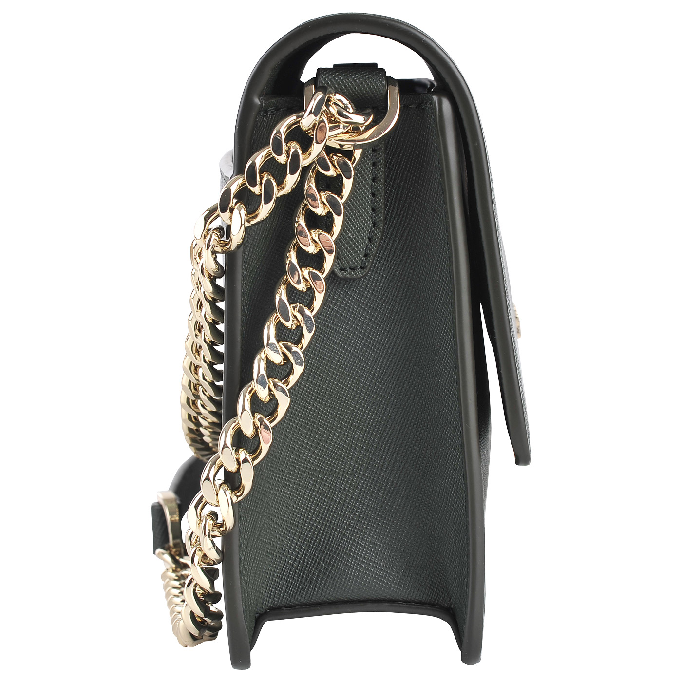 Женская кожаная сумка через плечо DKNY Saffiano