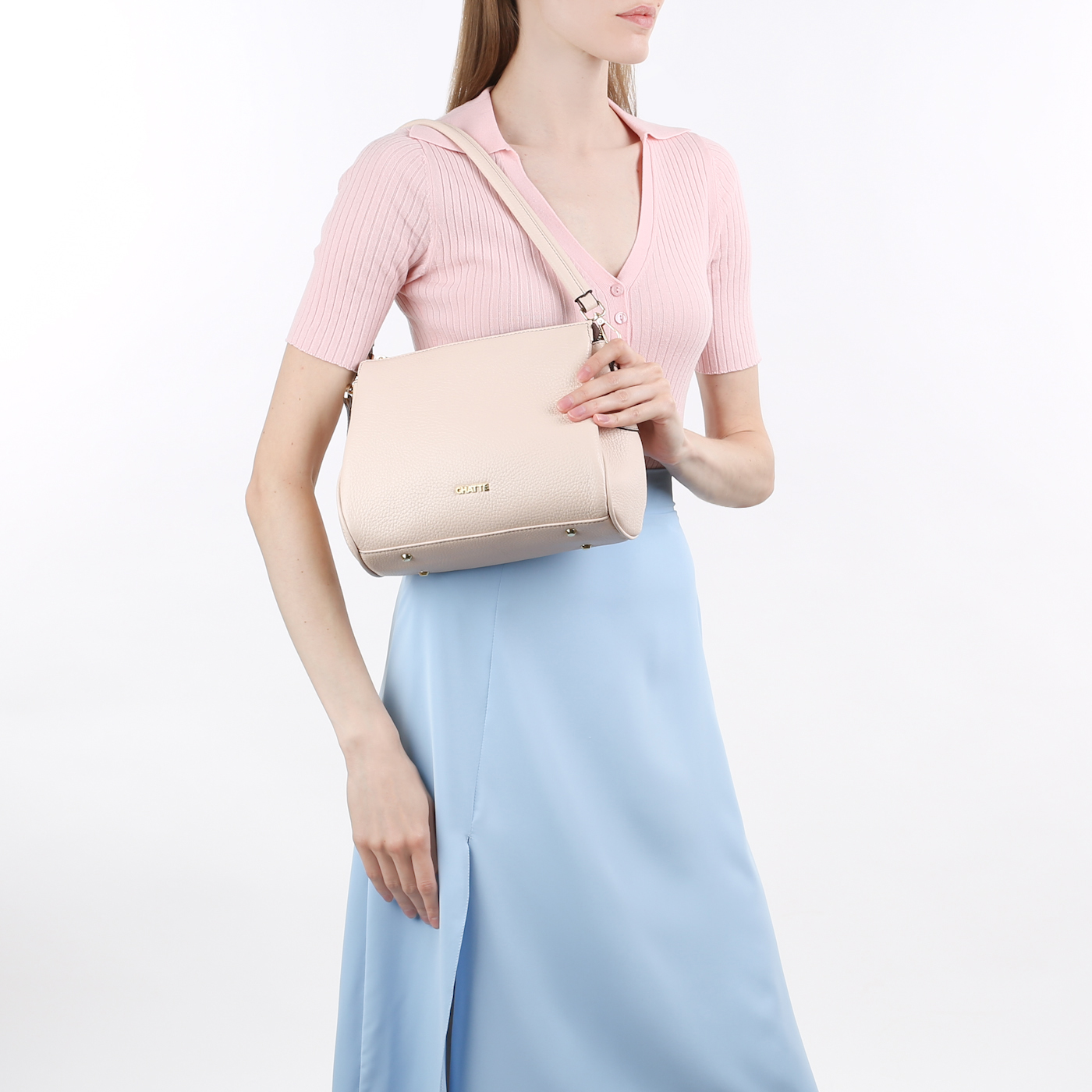 Кожаная сумка Chatte Lille