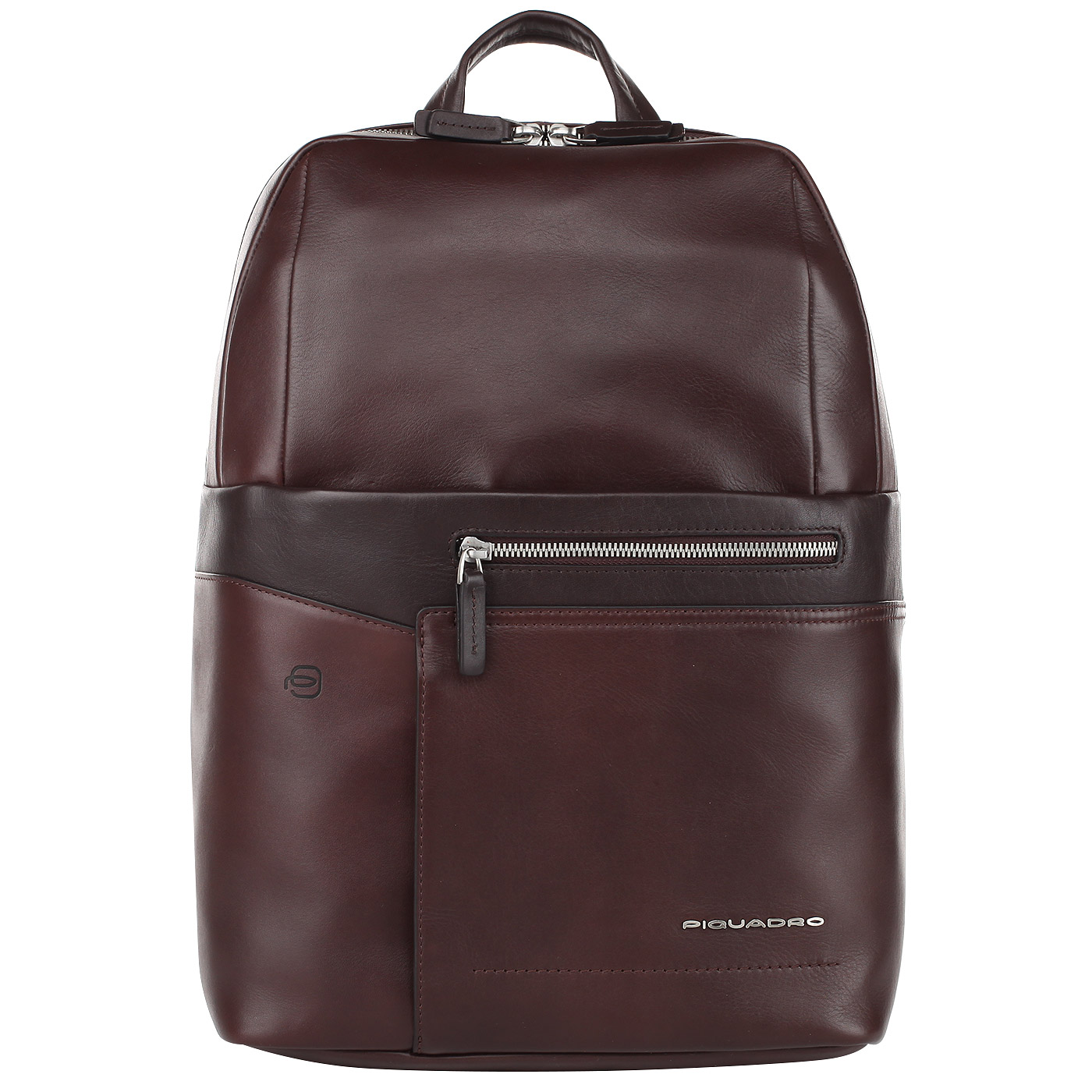 Piquadro Мужской кожаный рюкзак с отделением для ноутбука