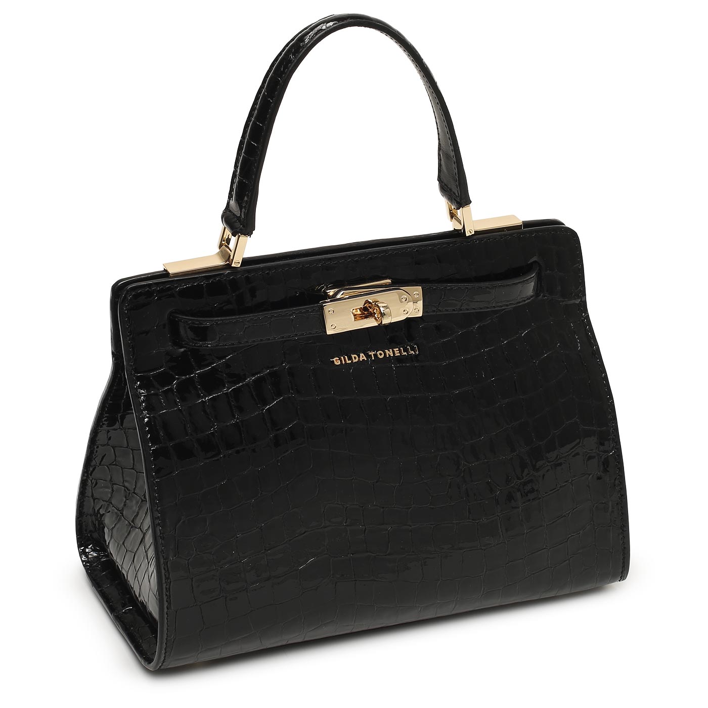 Лакированная сумка Gilda Tonelli Cocco