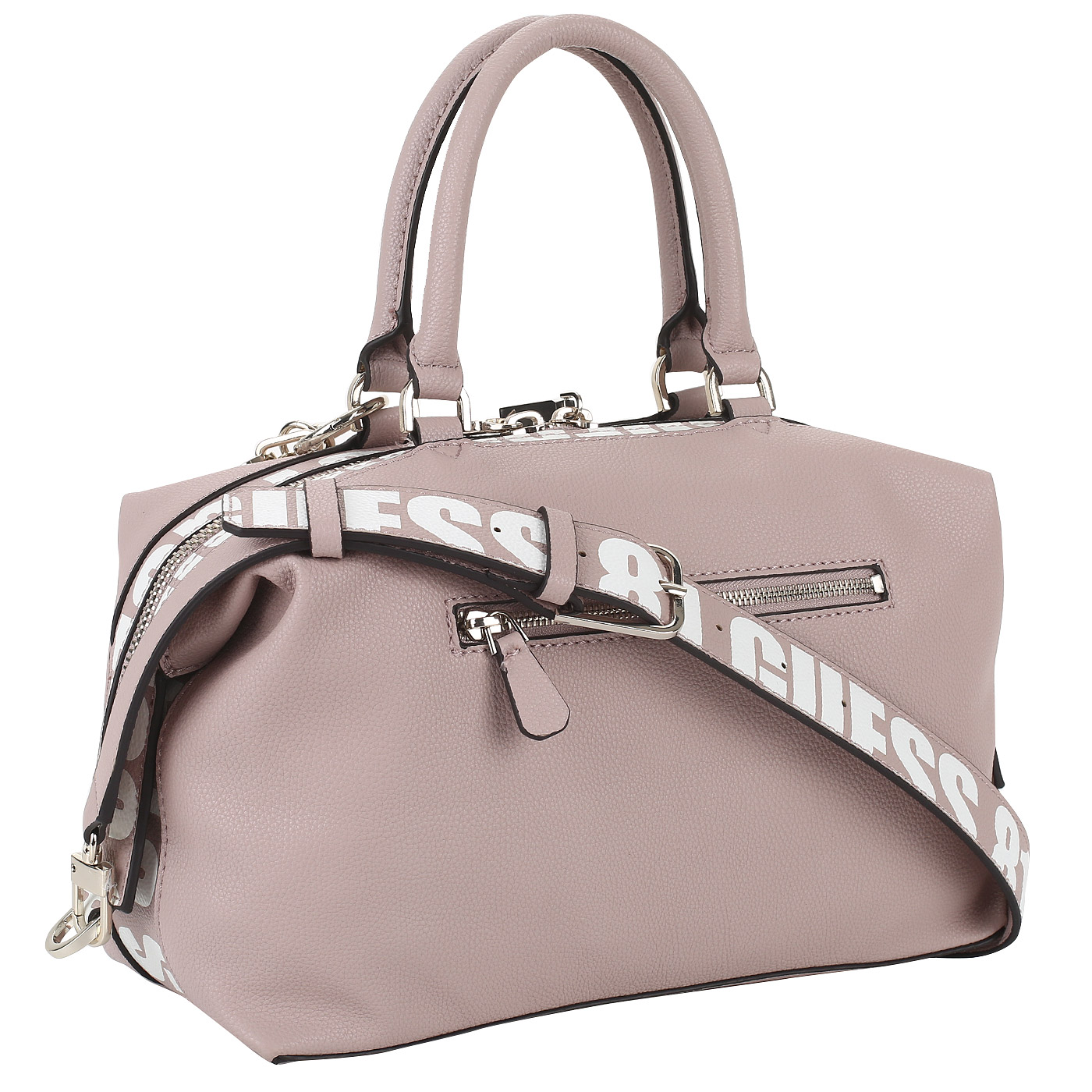 Розовая сумка с плечевым ремнем Guess Narita HWVG76 65060_rosewood ...