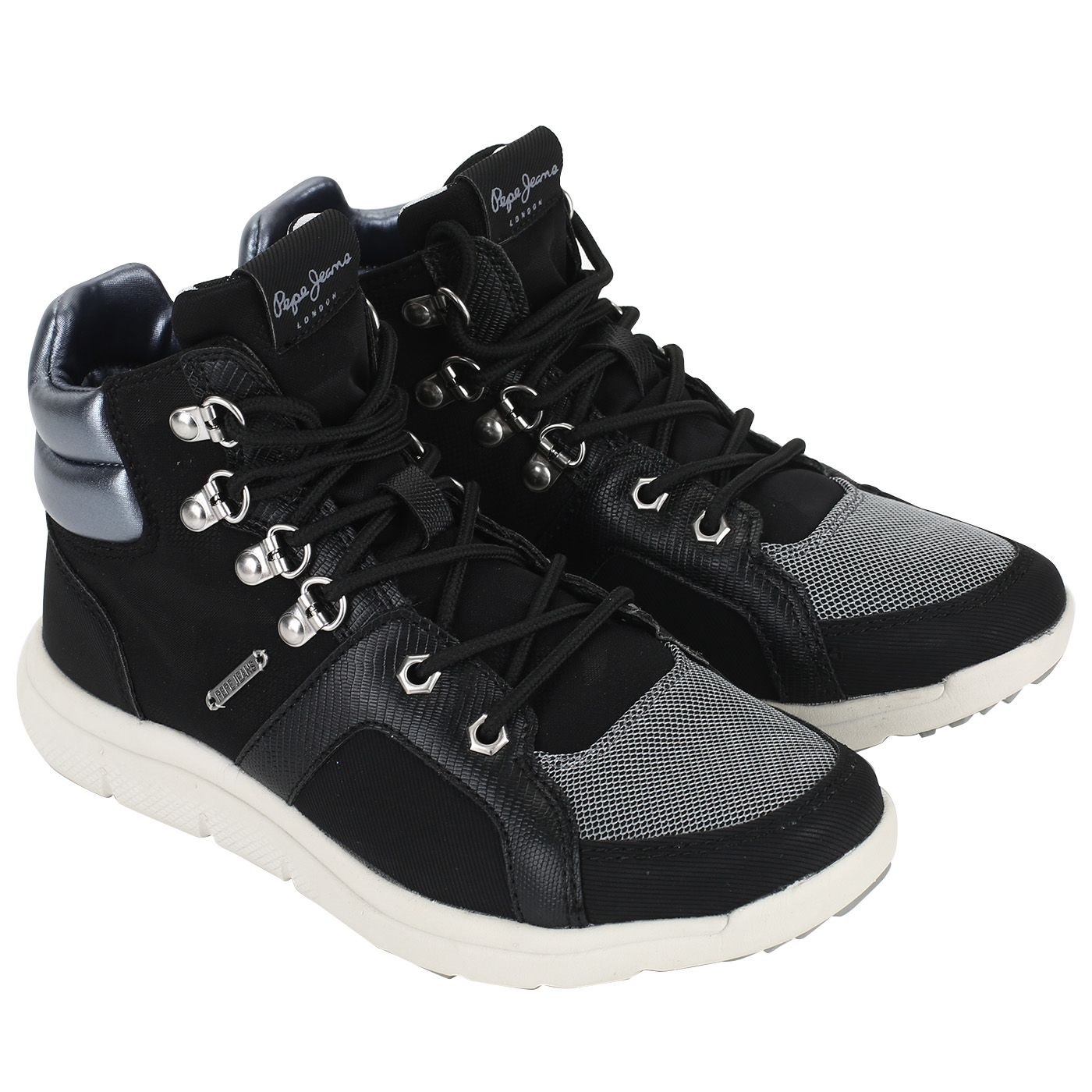 Завышенные кроссовки Pepe Jeans London Hyke W Camu PLS30761_black*41 ...