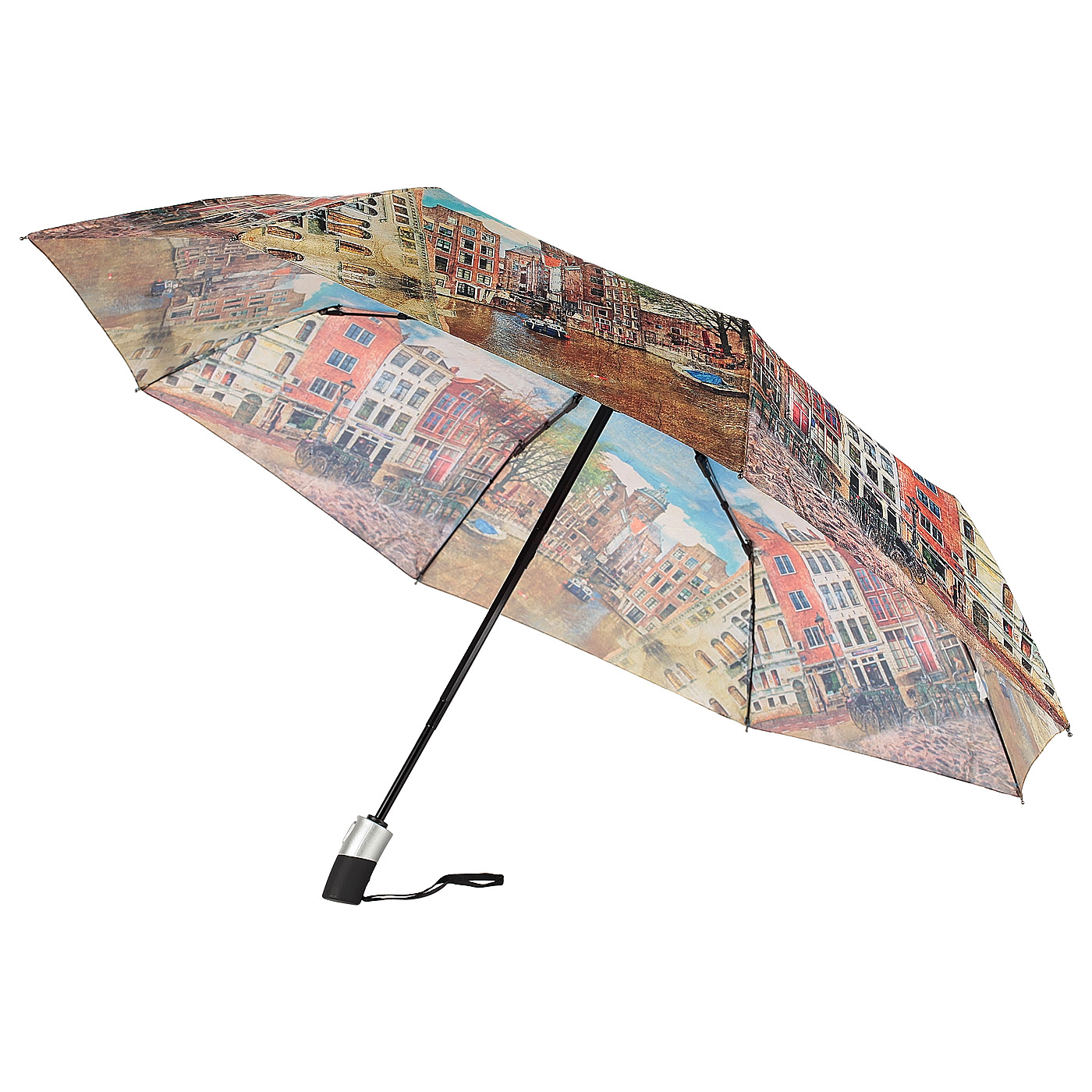 Взрослые зонтики. Зонт 4513106 White. Зонт с принтом. Зонт с необычным принтом. Автоматический зонт.