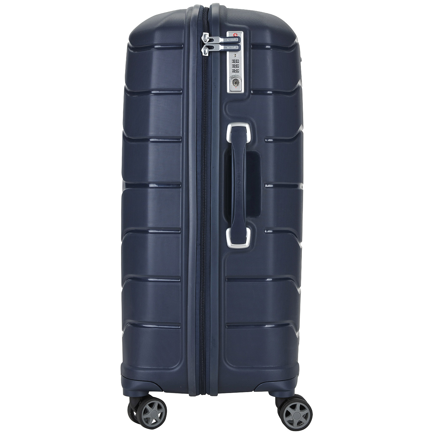 Чемодан средний M из полипропилена с кодовым замком Samsonite Flux