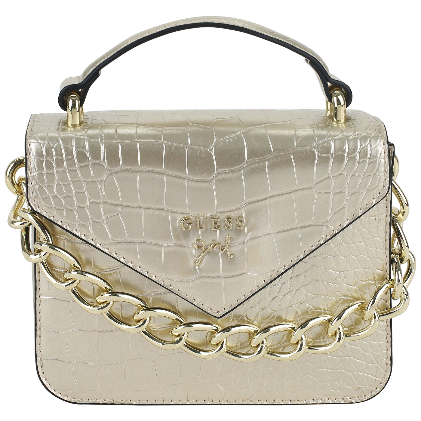 Детская сумка через плечо Guess Kids J3RZ02 WFEE0_crocodile platinum_pc ...