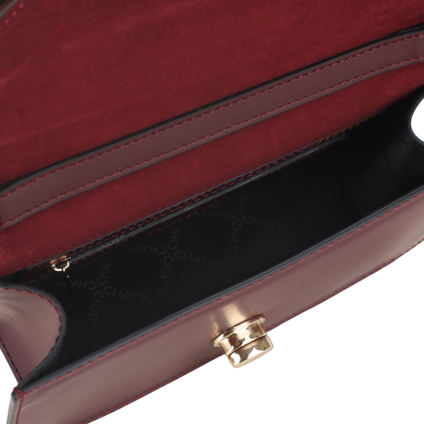 Кожаная сумка с цепочкой Chatte Marseille