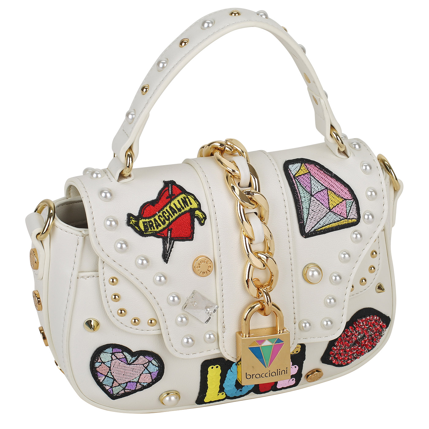 Сумка с ручкой Braccialini Rock