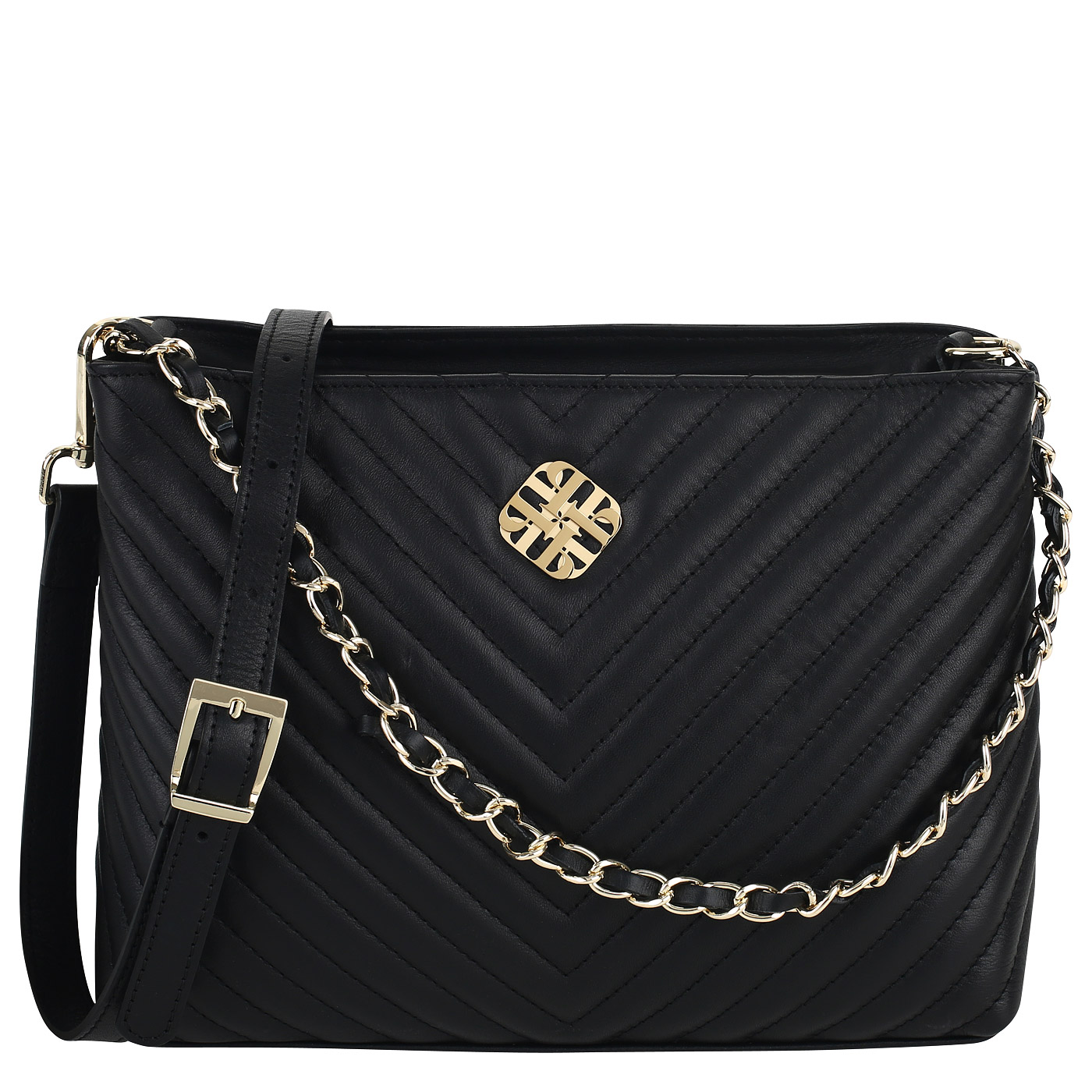 Piumelli Стёганая кожаная сумка