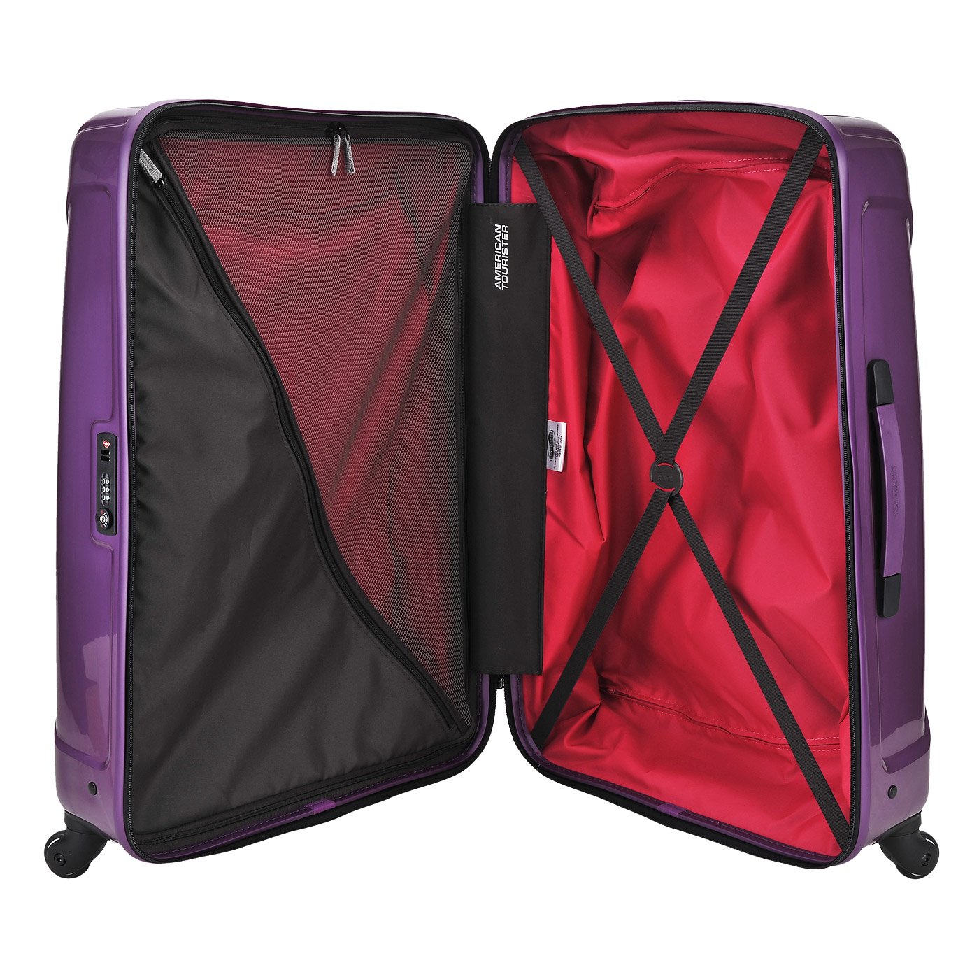 Чемодан на колесах пластиковый American Tourister Vivotec