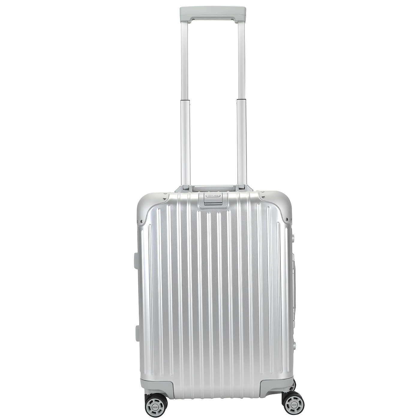 Чемодан маленький M алюминиевый с кодовым замком Rimowa Topas