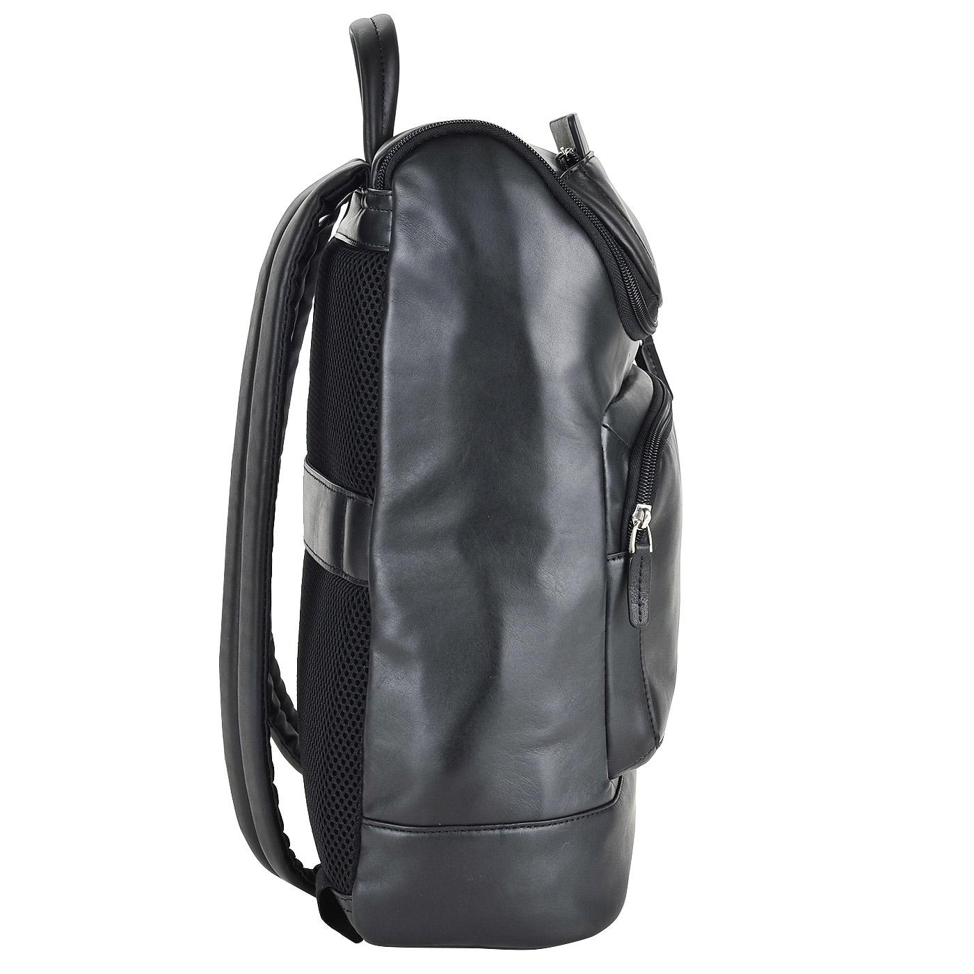 Мужской вместительный кожаный рюкзак с отделением для ноутбука Piquadro Iguazu