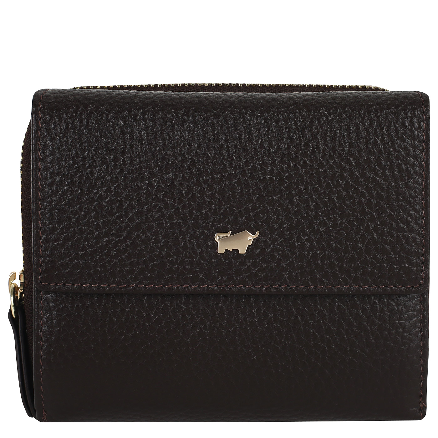 Braun Buffel Зернистый кошелек