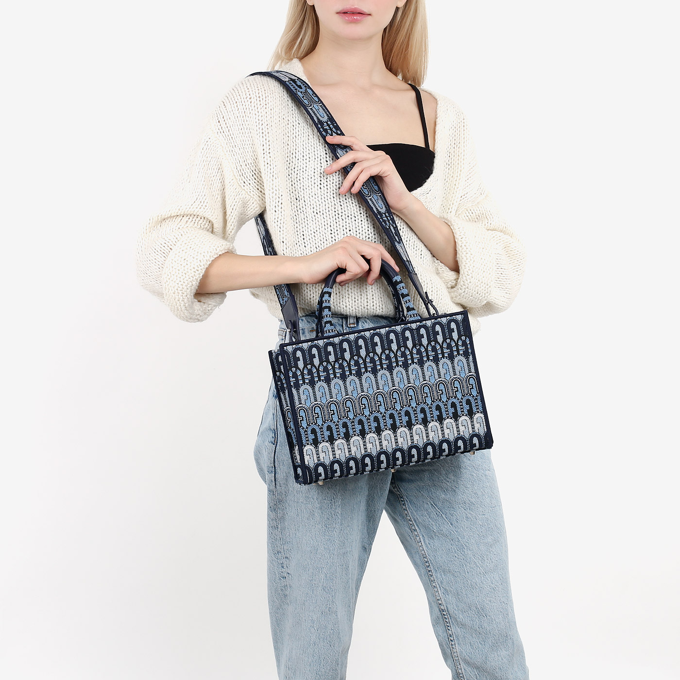 Текстильная сумка Furla Opportunity