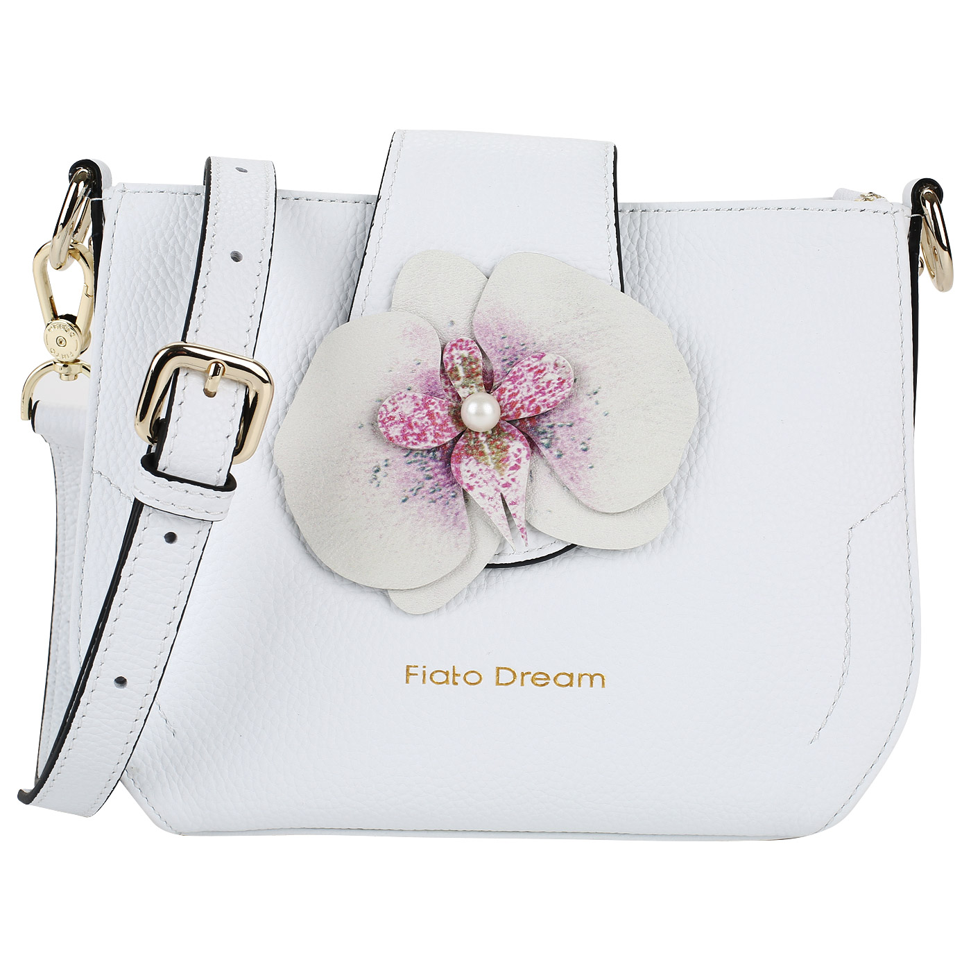 Fiato Dream Женская сумочка из белой кожи