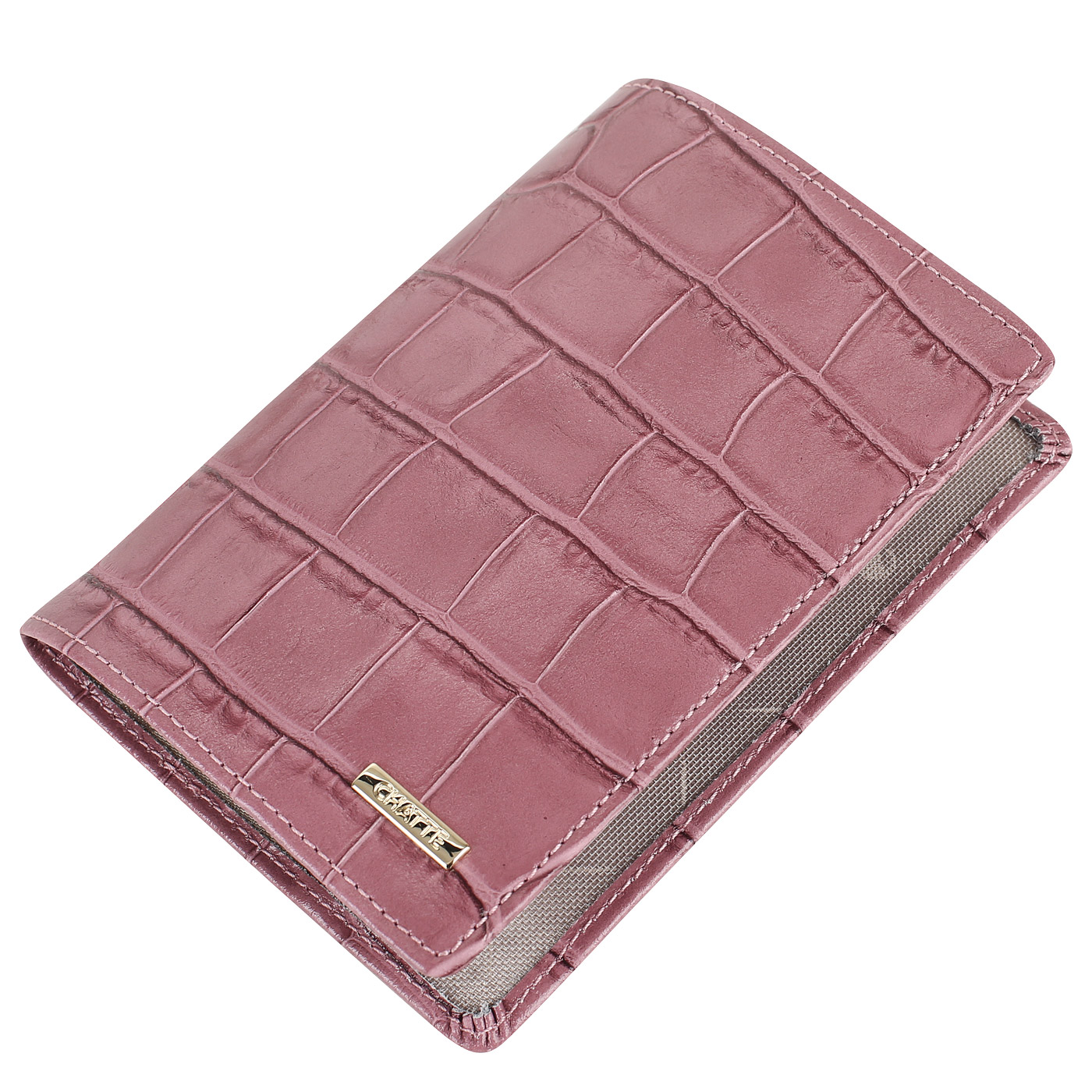 Кожаная обложка для паспорта Chatte Regina