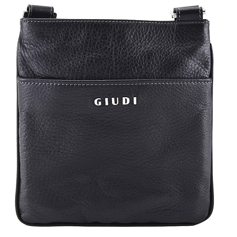 Мужская кожаная сумка через плечо Giudi 