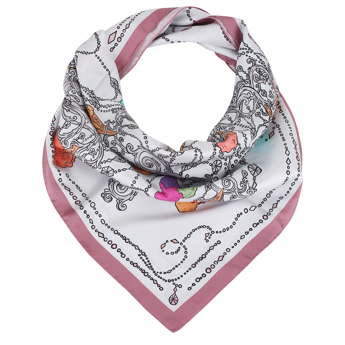 Платок Radical Chic Who ate all the ice cream