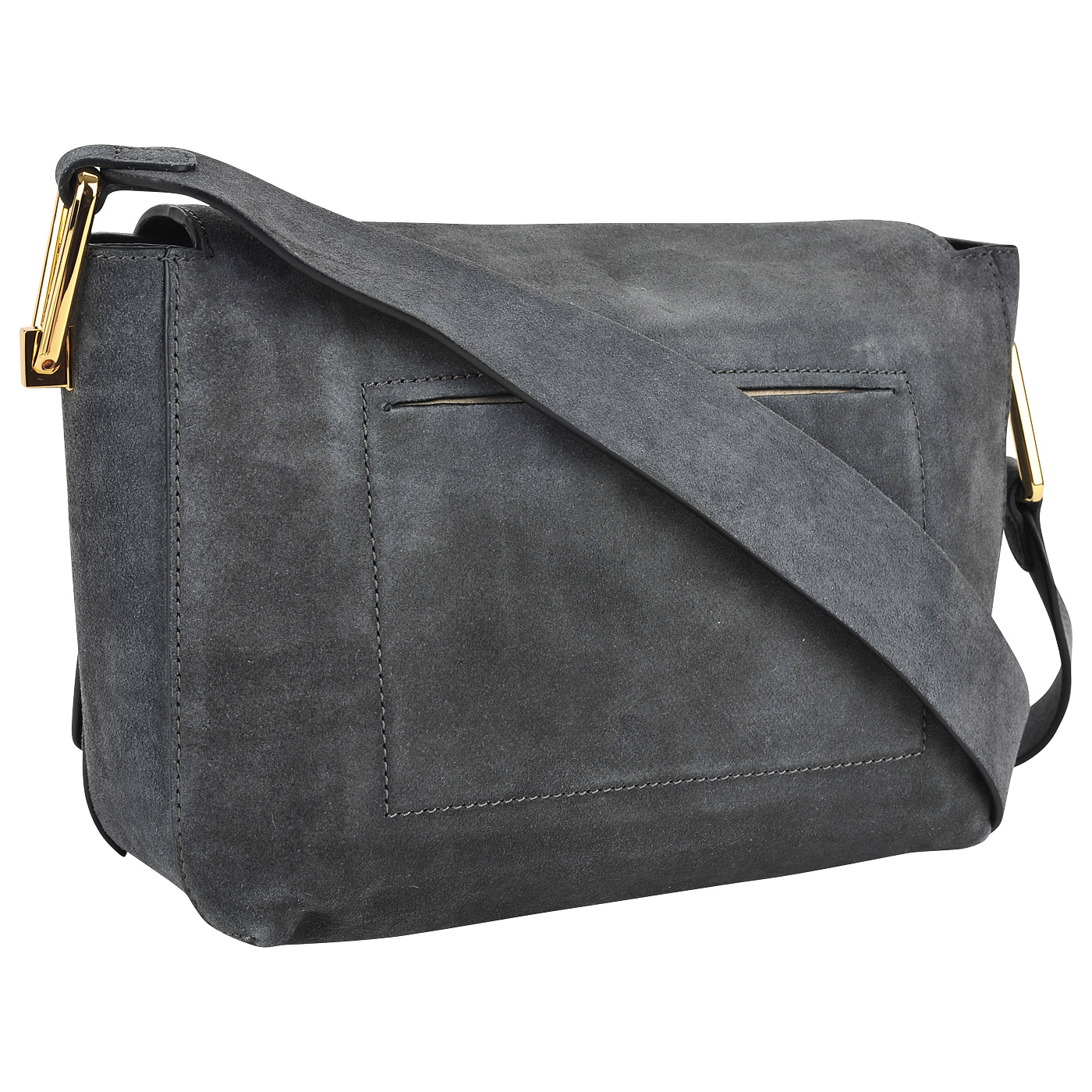 Женская замшевая сумка с откидным клапаном Coccinelle Liya suede