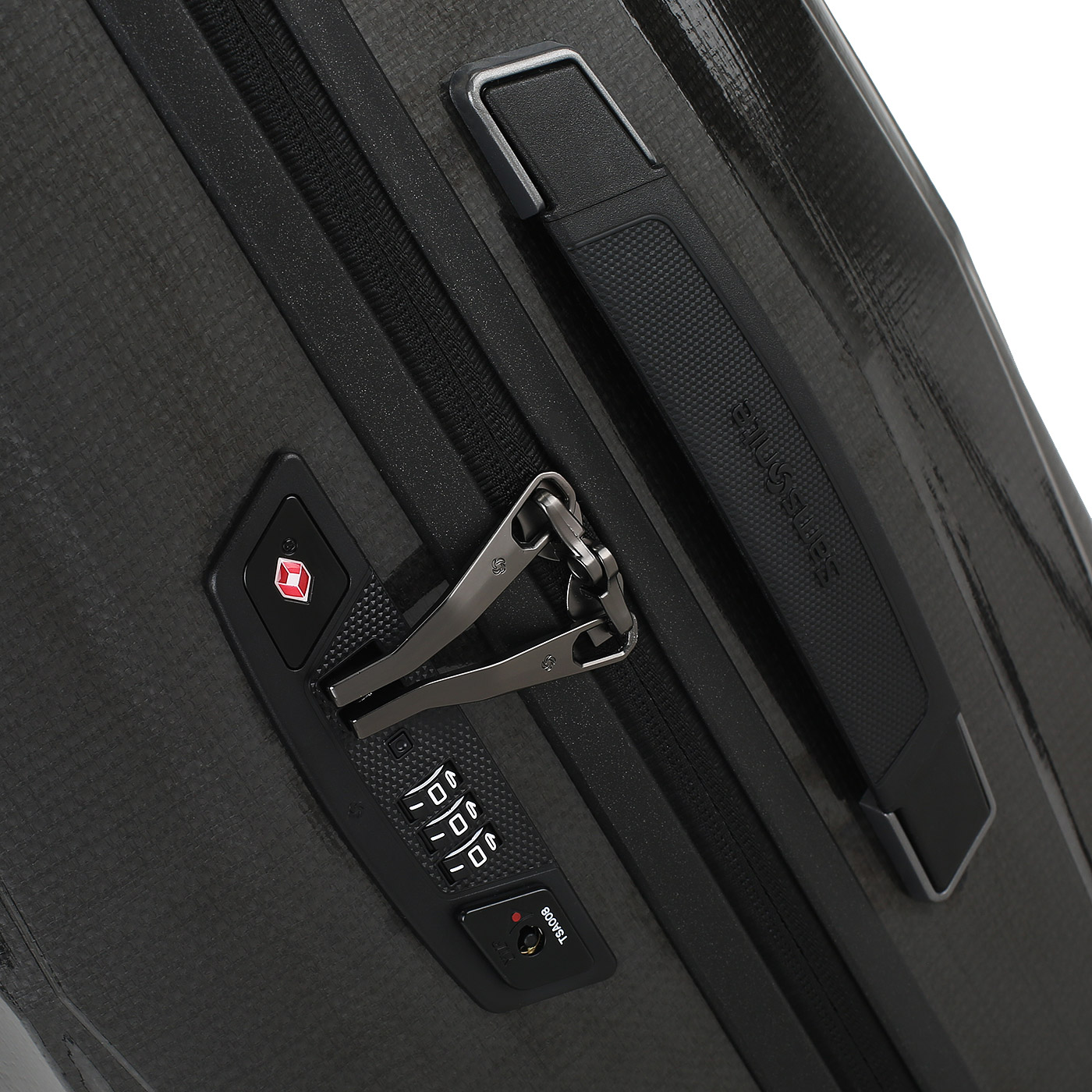 Чемодан средний M из материала Curv Samsonite Major-Lite