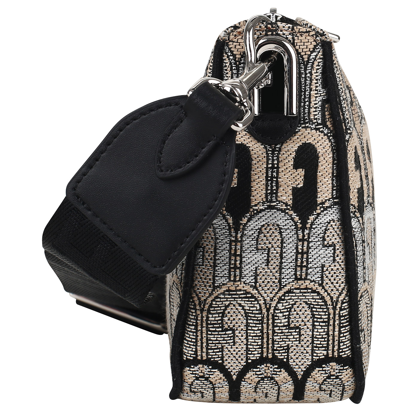 Текстильная сумка через плечо Furla Moon