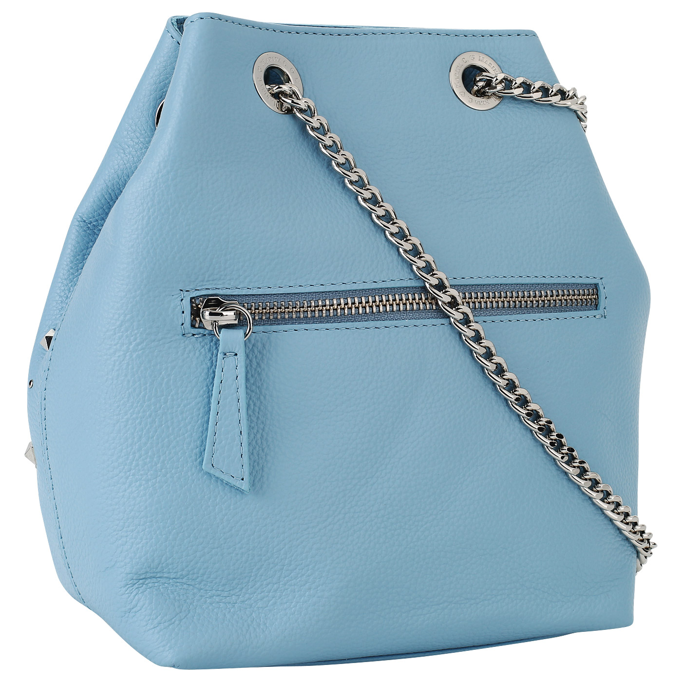 Женская сумочка-торба с клепками Marina Creazioni 