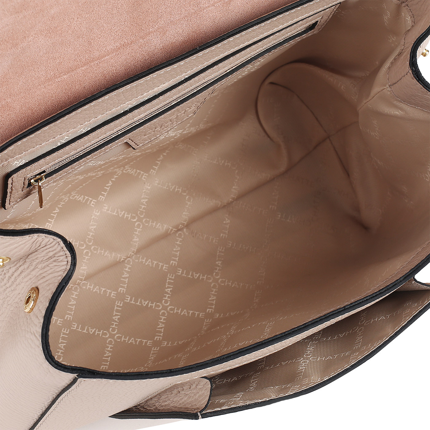 Кожаная сумка с цепочкой Chatte Marseille