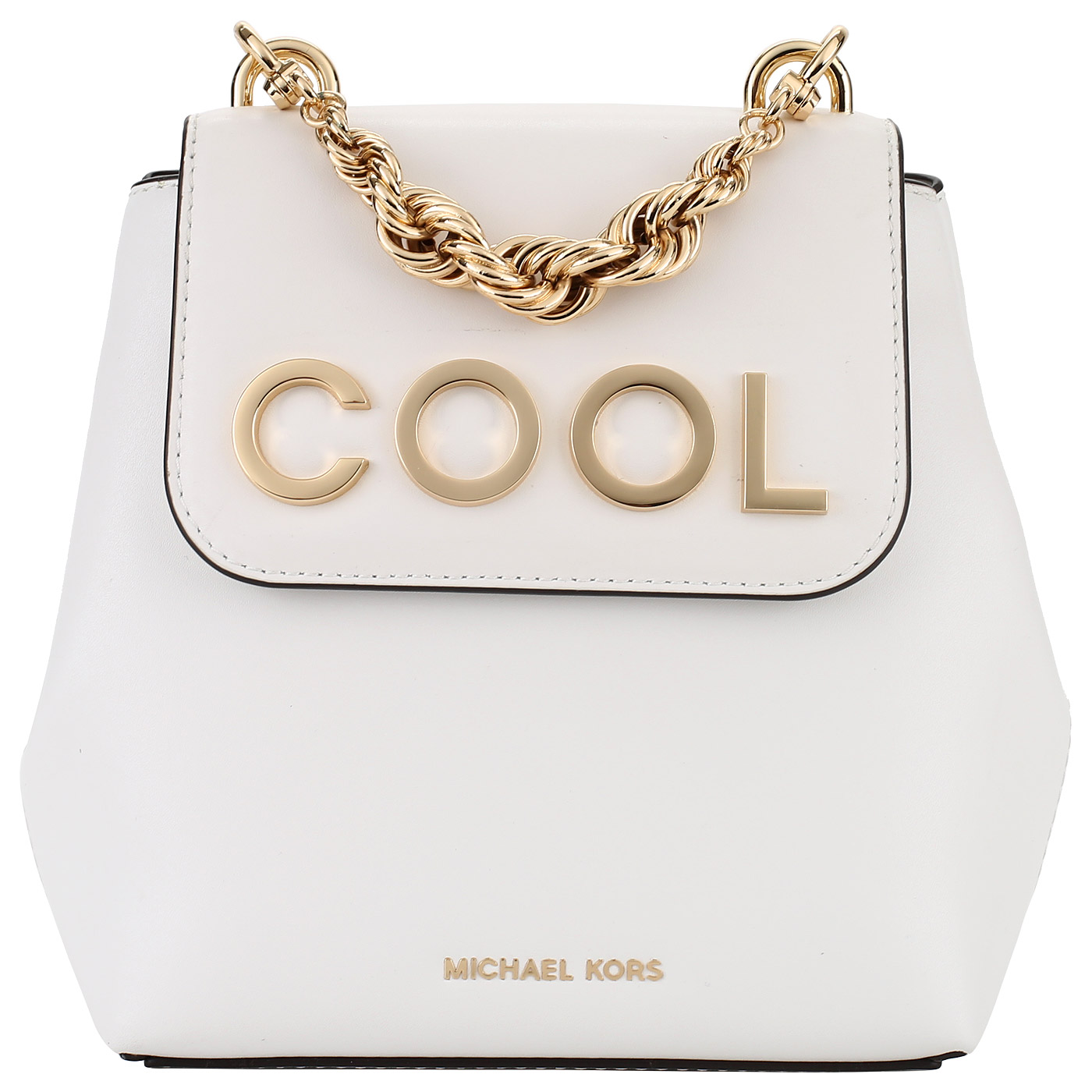 Michael Kors Белый кожаный рюкзачок