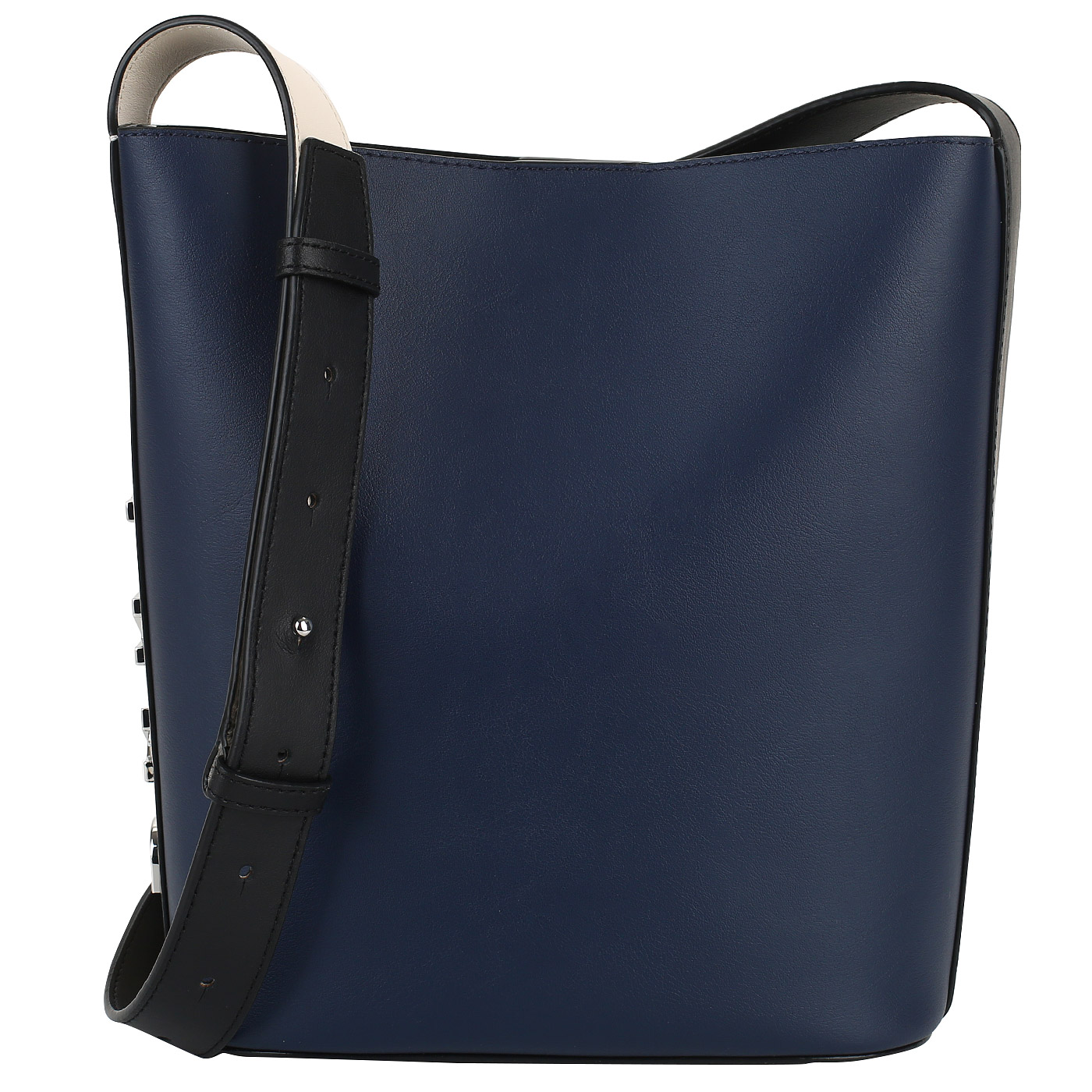 DKNY Кожаная сумочка с широким ремешком