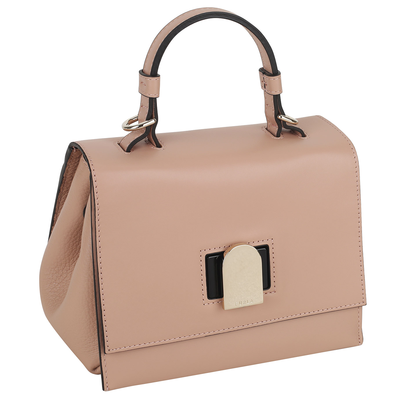 Кожаная сумка Furla Emma