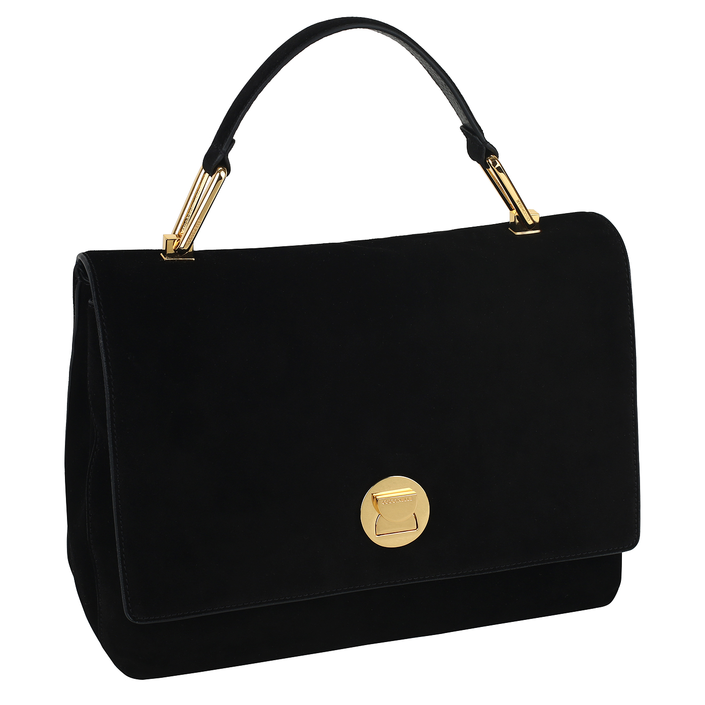 Кожаная сумка Coccinelle Liya suede LD1 18 01 01_noir_pc ...