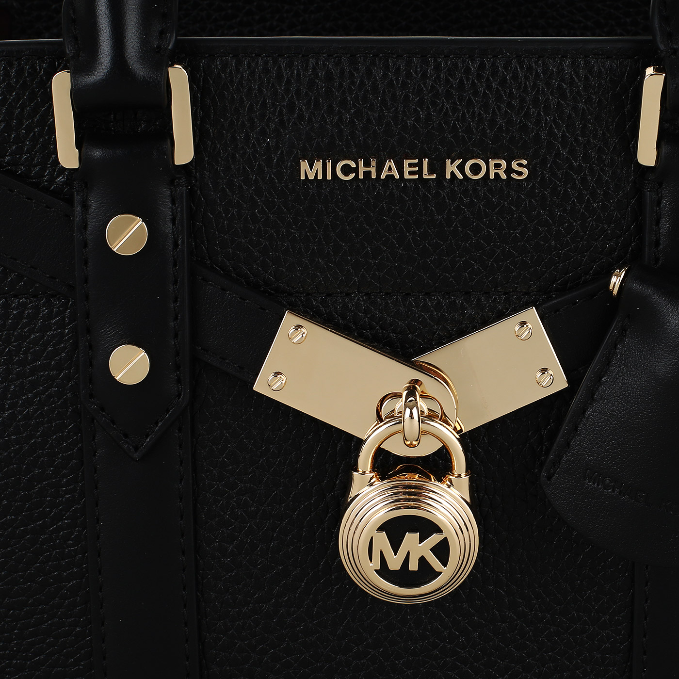Кожаная сумка с плечевым ремешком Michael Kors Nouveau Hamilton