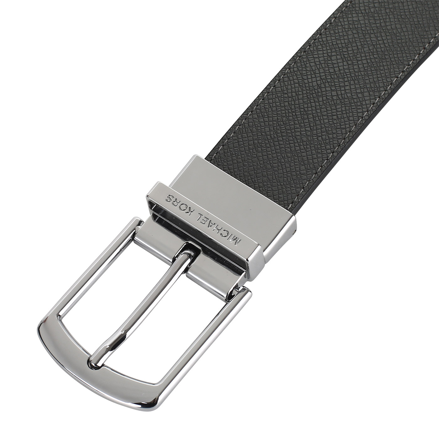 michael kors mens belt white