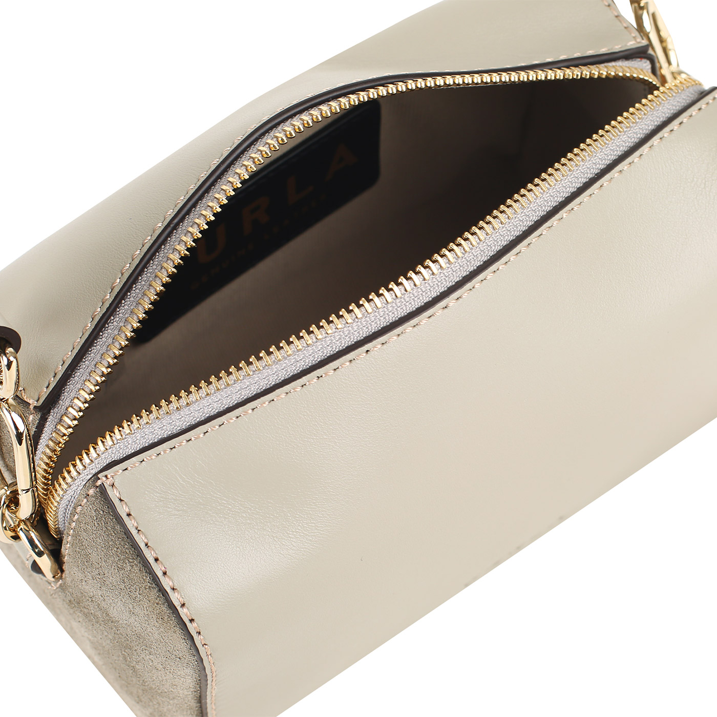 Сумка с замшевой вставкой Furla Miastella