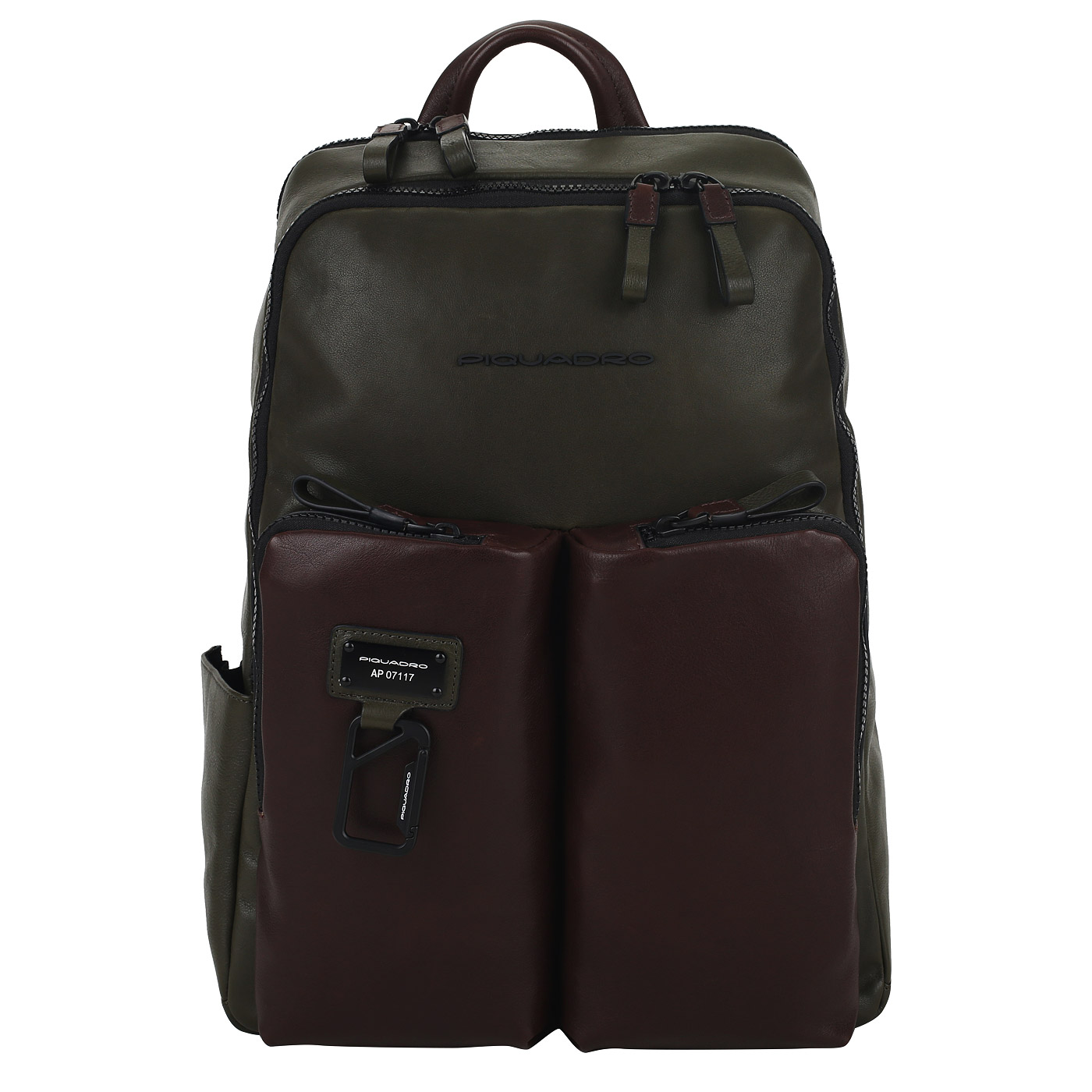 Кожаный рюкзак Piquadro Harper CA3869AP/VETM_pc - 2000558365109 зеленый ...