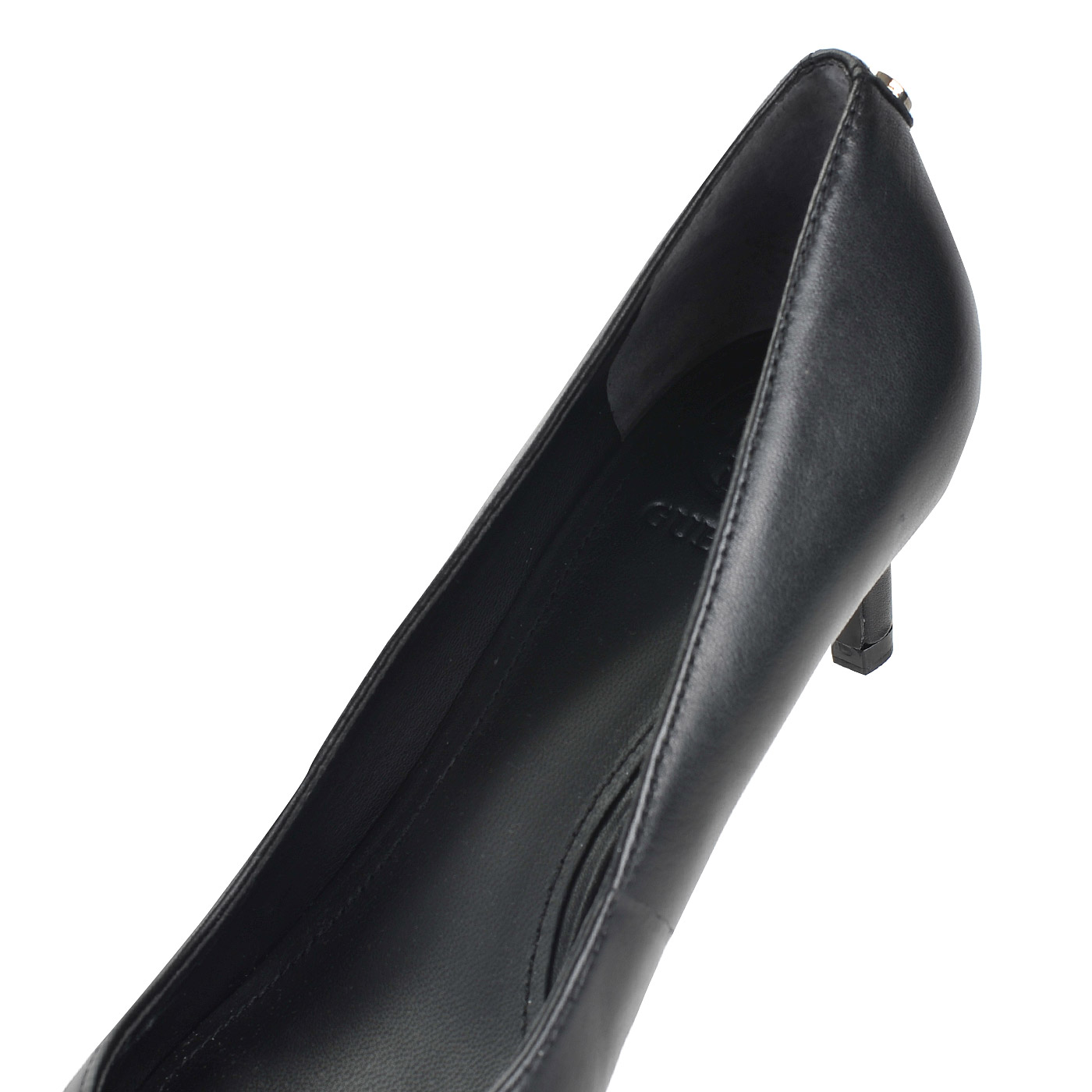 Кожаные туфли-лодочки на низком каблуке Guess Bobbi